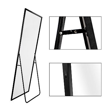 WallBeyond Farmhouse Full Length Rectangle Floor Mirror