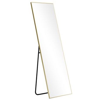 WallBeyond Farmhouse Full Length Rectangle Floor Mirror