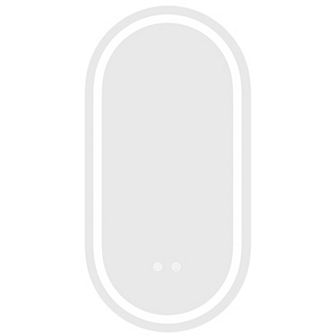 WallBeyond Farmhouse LED Wall Mirror