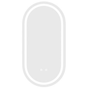 WallBeyond Farmhouse LED Wall Mirror