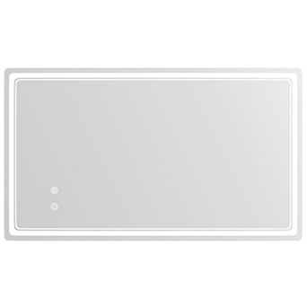 WallBeyond Farmhouse LED Wall Mirror