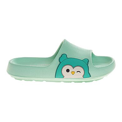 Squishmallow Winston the Owl Girls Slide Sandals