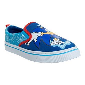 Sonic the Hedgehog Boys Slip-On Canvas Sneakers