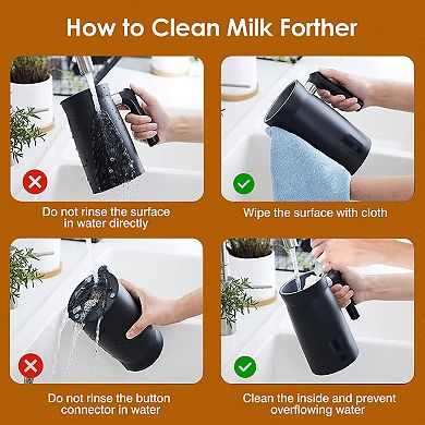19.95oz, 4 In 1 Multifunctional Electric Milk Frother Steamer