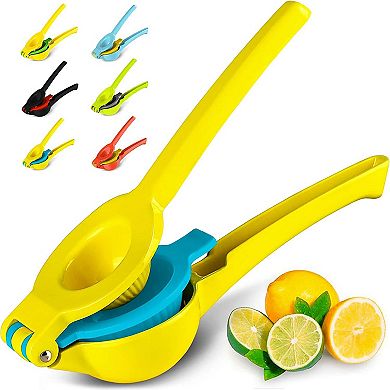 2-in-1 Lemon Lime Squeezer, Save Time, Space And Effort With Easy-to-use Hand Juicer