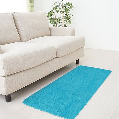 4x2.6'', Anti-skid Fluffy Bedroom Rug Decorative Floor Carpet Mat