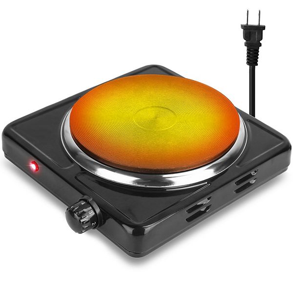 1500w, Portable Electric Single Burner Heating Plate Stove