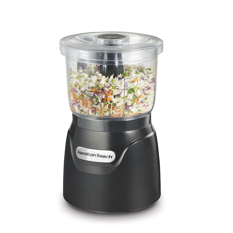 Hamilton Beach Stack & Press 3-Cup Food Chopper