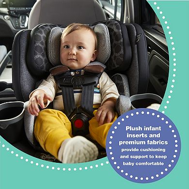 Disney's Mickey Mouse Baby Turn and Go 360 Rotating All-in-One Convertible Car Seat