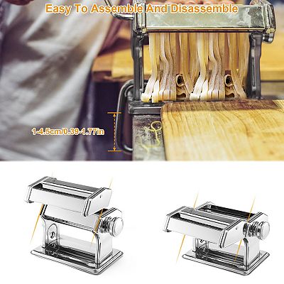 Pasta Maker Roller Machine 8.27x7.87x5.12 Easy To Use Multi purpose Noodle Maker