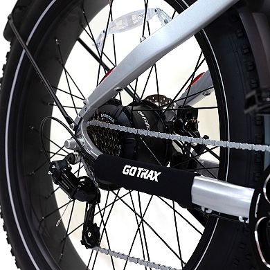GOTRAX Tundra Step Over E-Bike Silver