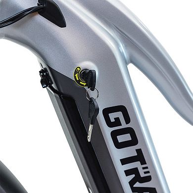 GOTRAX Tundra Step Over E-Bike Silver