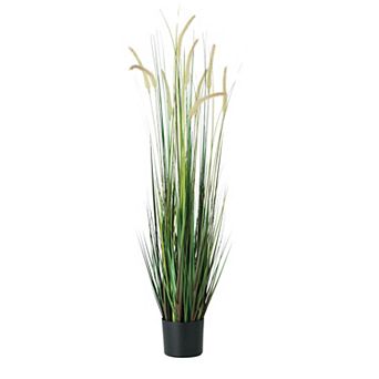 48 in Artificial Potted Dogtail Grass Floor Decor