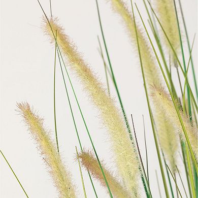 48-in. Artificial Potted Dogtail Grass Floor Decor