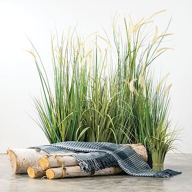 48-in. Artificial Potted Dogtail Grass Floor Decor