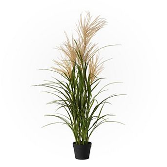 Sullivan's Artificial 48" Potted Agave Reed Floor Decor