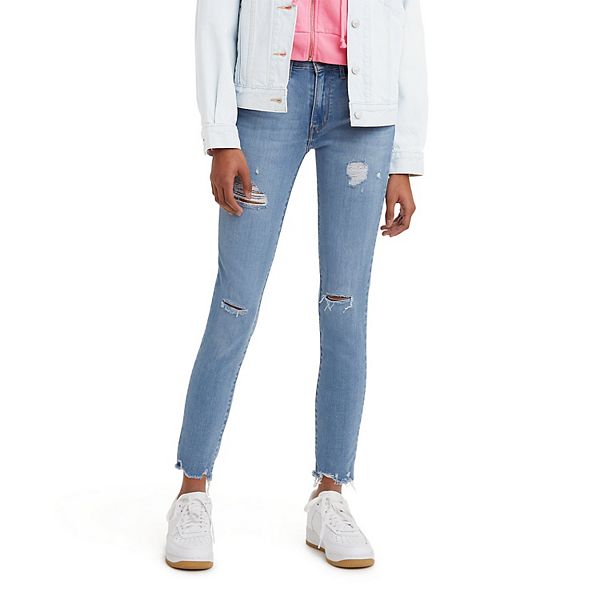 721 ripped high waist skinny jeans clearance