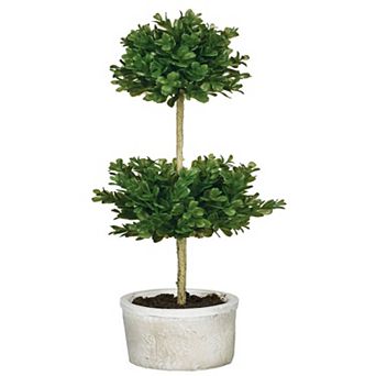 Sullivan's Artificial Double Boxwood Topiary