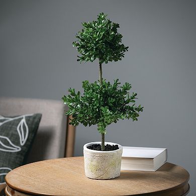 Sullivan's Artificial Double Boxwood Topiary