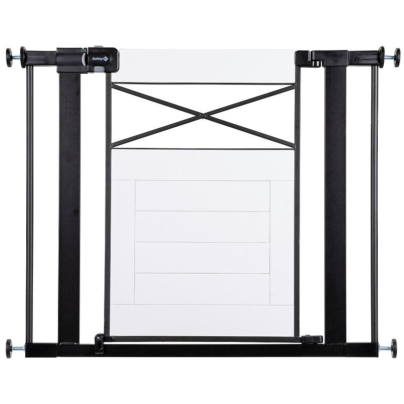 Safety 1?? Easy Install Modern Farmhouse Gate  White