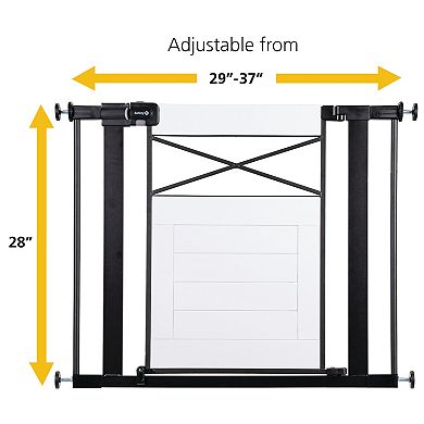 Safety 1st Easy Install Modern Farmhouse Baby Gate