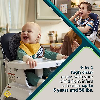 Safety 1st Grow and Go™ Rotating High Chair