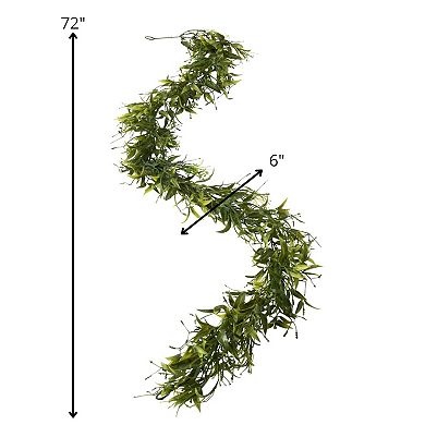 Sullivan's Artificial 72" Smilax Garland