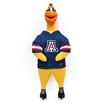 NCAA University of Arizona Wildcats Team Rubber Chicken Pet Toy
