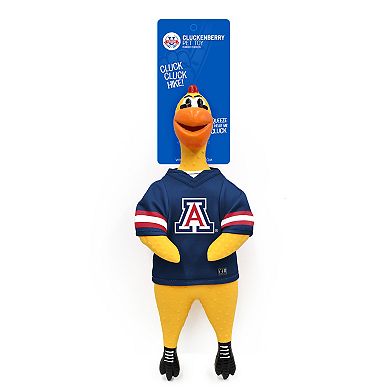 NCAA University of Arizona Wildcats Team Rubber Chicken Pet Toy
