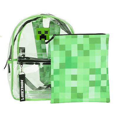 Minecraft Clear Plastic Backpack