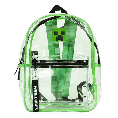 Minecraft Clear Plastic Backpack