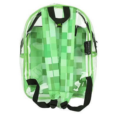 Minecraft Clear Plastic Backpack