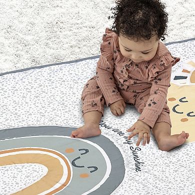 Sammy & Lou Sunshine and Rainbows 4-pc. Crib Bedding Set