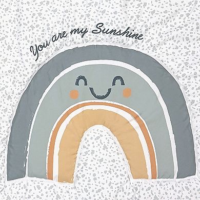 Sammy & Lou Sunshine and Rainbows 4-pc. Crib Bedding Set