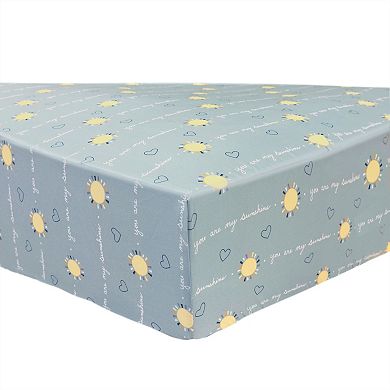 Sammy & Lou Sunshine and Rainbows 4-pc. Crib Bedding Set
