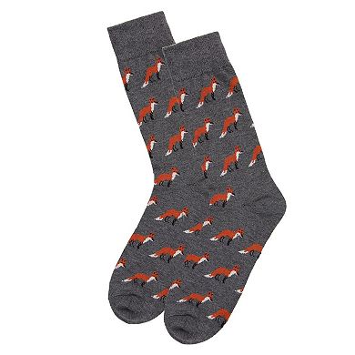 Men's Sly Fox Luxuriously Soft Cashmere Blend Crew Sock