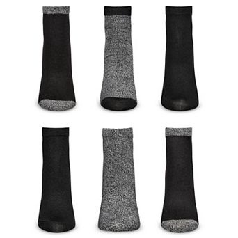 Marled Buttersoft Low-Cut Socks 6 Pair Pack