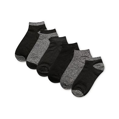 Marled Buttersoft Low-Cut Socks 6 Pair Pack