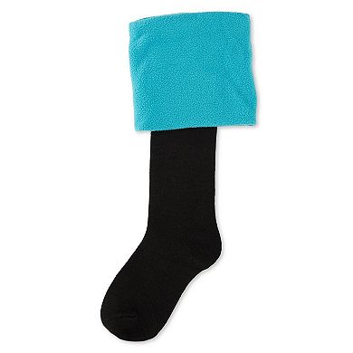 Extra Fuzzy Cuff Welly Boot Socks