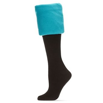 Extra Fuzzy Cuff Welly Boot Socks