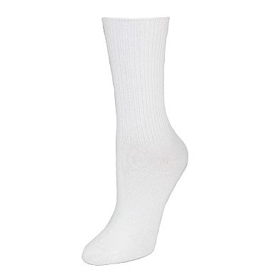 Kids' Cotton Seamless Toe Casual Crew Sock (pack Of 3)