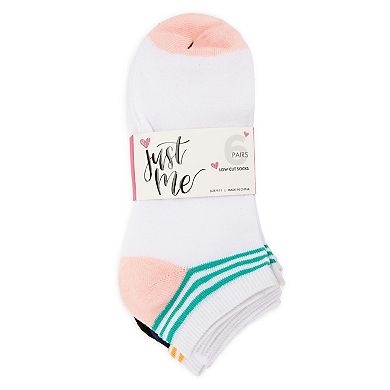 6 Pairs Women's Rugby Low Cut Socks
