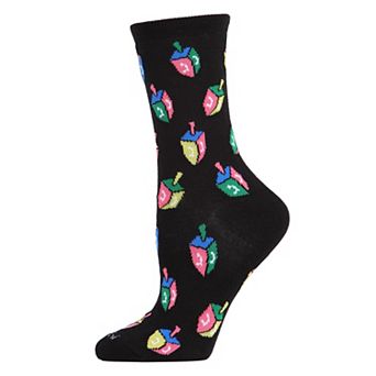 Dreidel Holiday Crew Socks