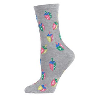 Dreidel Holiday Crew Socks