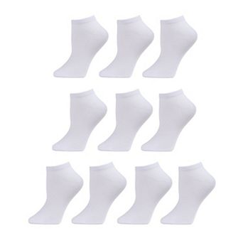 Solid Lowcut Sock 10 Pair Pack