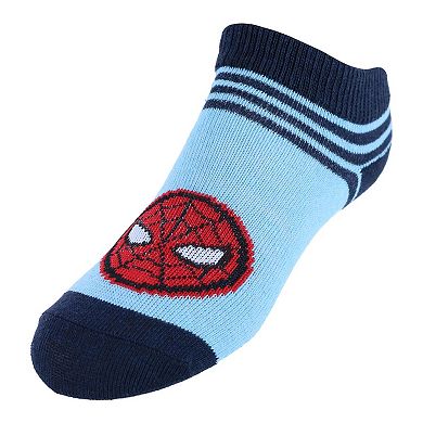 Boy's Marvel Spiderman Sneaker Socks (3 Pairs)