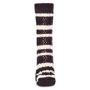 Stripe Shade Legion Chunky Knit Boot Sock