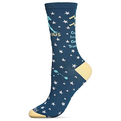 Aquarius Zodiac Sign Crew Sock