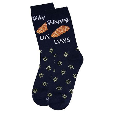 Happy Challah Days Holiday Crew Socks
