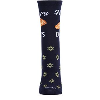 Happy Challah Days Holiday Crew Socks